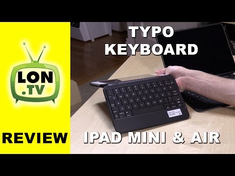 Typo Keyboard Case for iPad Mini and iPad Air and Air 2 Review - full size keys for iPad mini - UCymYq4Piq0BrhnM18aQzTlg