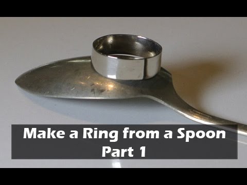 How to Make a Ring from a Silver Spoon - Part 1 (Coin Ring) - UCAn_HKnYFSombNl-Y-LjwyA