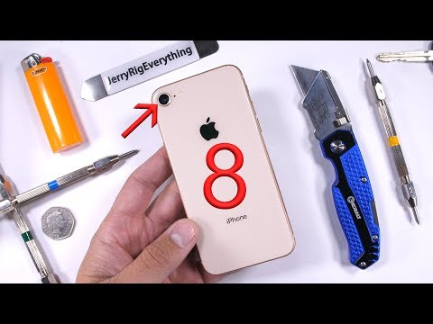 iPhone 8 Durability Test - BEND TEST - Glass Scratch Video! - UCWFKCr40YwOZQx8FHU_ZqqQ