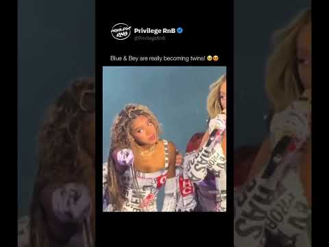 Beyoncé and Her Daughter Look Like Twins on Stage