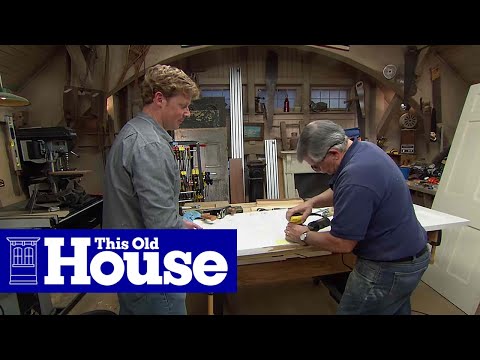 How to Patch a Doorknob Hole With a Dutchman | This Old House - UCUtWNBWbFL9We-cdXkiAuJA