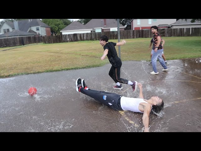 How To Play Basketball In The Rain