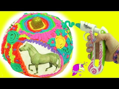 Breyer Breyerfest Carnival Horse Pumpkin DIY Craft Video with Rainbow Playdoh Dohvinci - UCIX3yM9t4sCewZS9XsqJb9Q