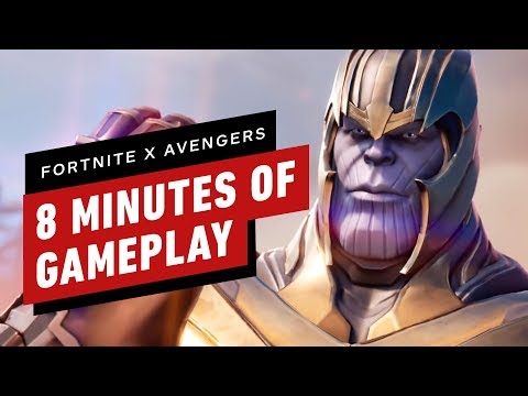 8 Minutes of Fortnite X Avengers: Endgame Gameplay - UCKy1dAqELo0zrOtPkf0eTMw