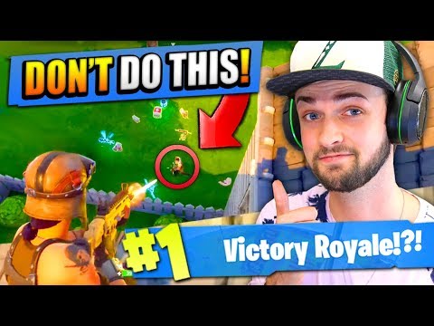 How to AVOID DEATH in Fortnite: Battle Royale! - UCYVinkwSX7szARULgYpvhLw