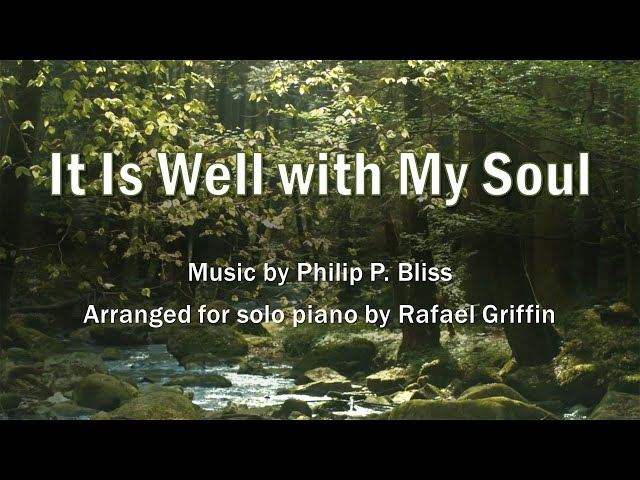 It Is Well With My Soul – A Piano Solo Sheet Music Arrangement