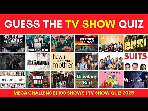 Guess the TV Show by Scene, Theme, Cast & more! 📺🎶 | 100 Shows | TV Show Quiz 2025