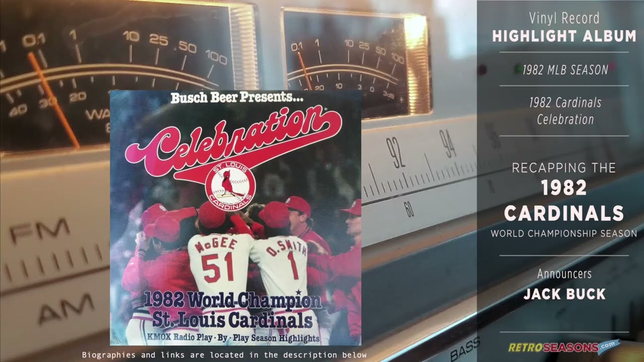 1982 St. Louis Cardinals Celebration & Highlights video clip