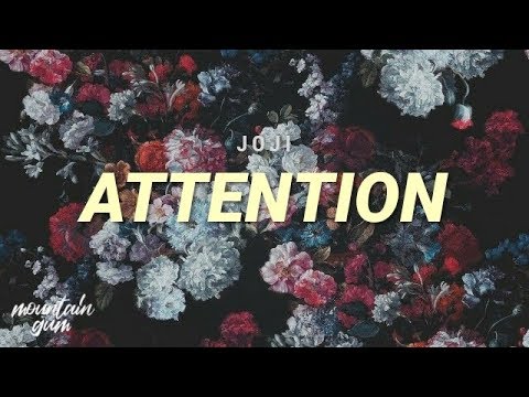 Joji - ATTENTION (Lyric)