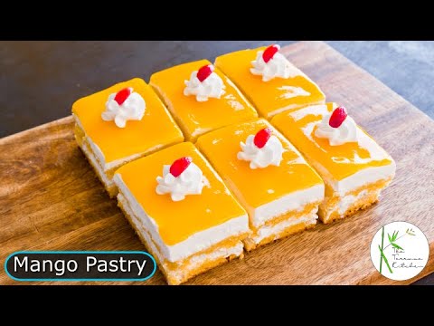 The Best Mango Pastry Recipe | No Gelatin, No Agar Agar Mango Glaze Pastry ~ Mango Delight S1 E7