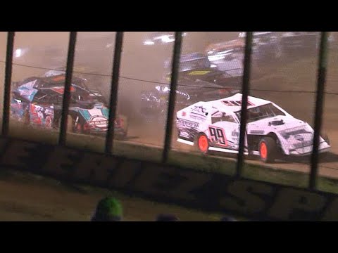 Econo Mod Feature | Eriez Speedway | 7-3-22 - dirt track racing video image
