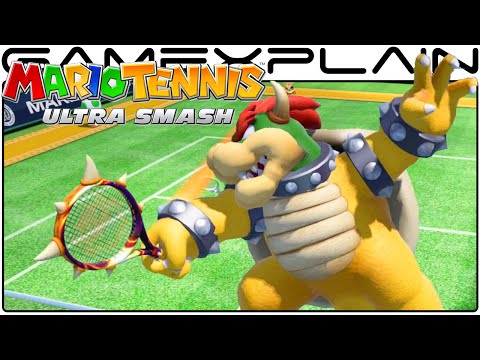 Mario Tennis: Ultra Smash - Boo, Yoshi, DK, & Bowser 2 vs 2 Gameplay (60fps) - UCfAPTv1LgeEWevG8X_6PUOQ