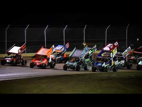 WORLD OF OUTLAWS SPRINT CAR SHOWDOWN. May 18, 2024 - dirt track racing video image