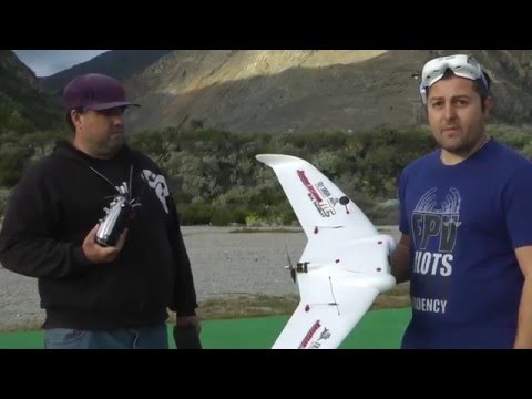 First Flight Review of the Immersion RC Blade Manta Flying Wing - UCecE6SjYRmZHqScnmFcl5MA