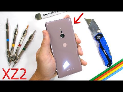 Sony Xperia XZ2 Durability Test - Scratch and BEND tested! - UCWFKCr40YwOZQx8FHU_ZqqQ