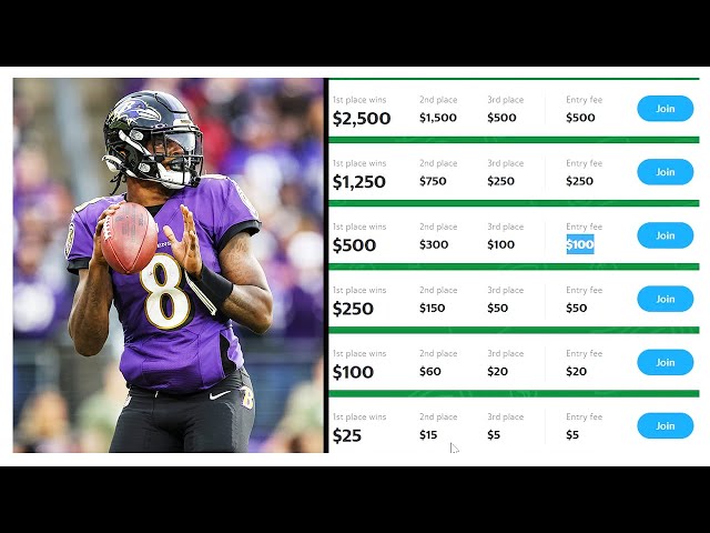 Can You Win Money On NFL Fantasy Football?