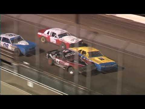 Perris Auto Speedway Factory Stock  3 heats &amp; simi No Main Event 3 -3-2012 - dirt track racing video image
