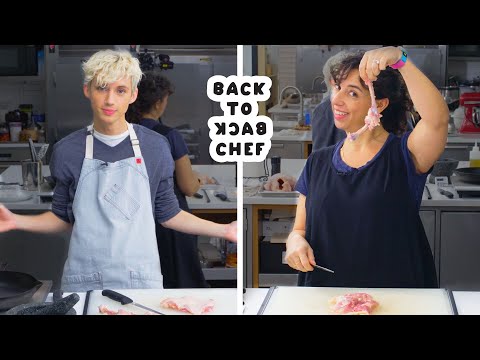 Troye Sivan Tries to Keep Up with a Professional Chef | Back-to-Back Chef | Bon Appétit - UCbpMy0Fg74eXXkvxJrtEn3w