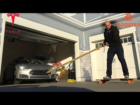 Can an Electric Skateboard PULL A TESLA?! - UCWFKCr40YwOZQx8FHU_ZqqQ