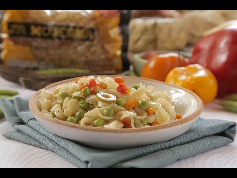 Pasta fría de moños con verduras - UCvg_5WAbGznrT5qMZjaXFGA