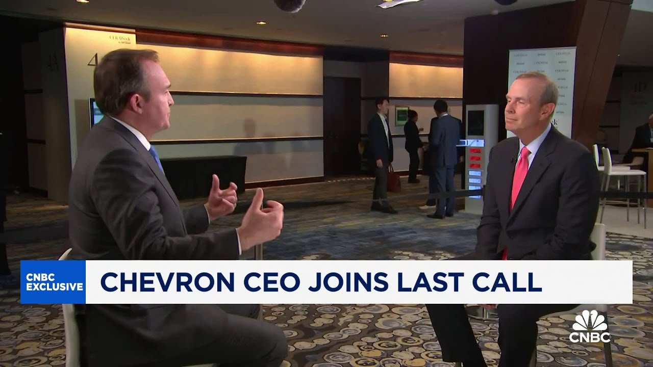 We’re going to have to meet AI’s ‘around-the-clock’ energy demand, says Chevron CEO Mike Wirth