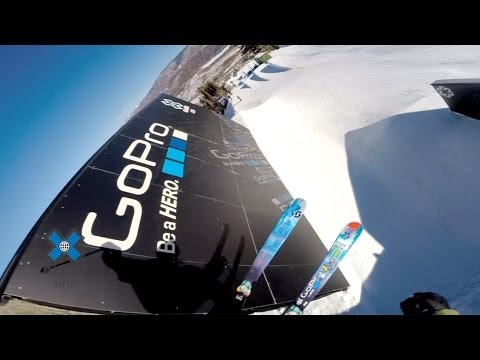 GoPro: Tom Wallisch's Ski Slopestyle Course Preview - 2014 Winter X Games Aspen - UCqhnX4jA0A5paNd1v-zEysw