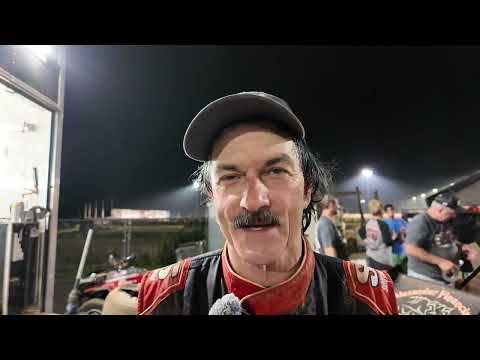 Mike Wagner discusses his Twin 25 victory Saturday night at Port Royal Speedway, fuel, and more - dirt track racing video image