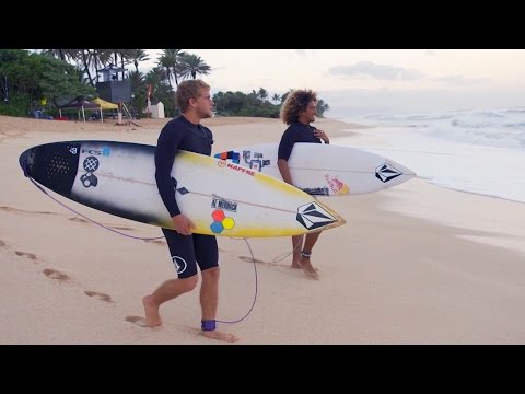 In House at the Volcom Pipe Pro: Contest Day | Episode 3 - UCblfuW_4rakIf2h6aqANefA