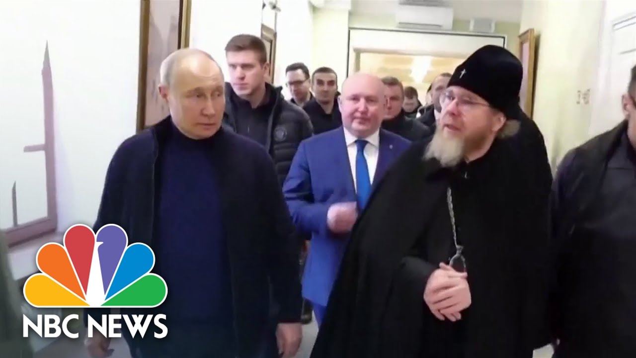Putin tours Crimea on anniversary of annexation from Ukraine