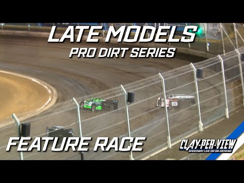 Late Models | Pro Dirt Series - Perth Motorplex - 5th Nov 2022 | Clay-Per-View Highlights - dirt track racing video image