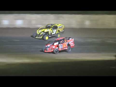 Ransomville Speedway | Modified Feature Highlights | 8/19/22 - dirt track racing video image