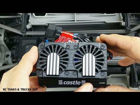 TRAXXAS X-MAXX CASTLE CREATION 2028 Blower Fan Installation - UC1JRbSw-V1TgKF6JPovFfpA