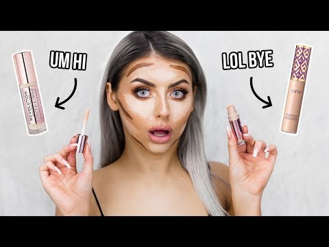 I CAN'T BELIEVE THIS! MAKEUP REVOLUTION CONCEALER REVIEW / TARTE SHAPE TAPE DUPE!? - UCeOYFSJpQT27y3V6faZNC2g