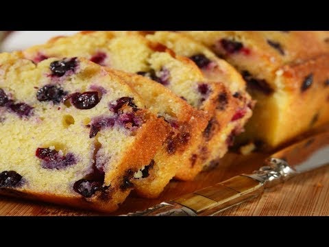 Lemon Blueberry Bread Recipe Demonstration - Joyofbaking.com - UCFjd060Z3nTHv0UyO8M43mQ