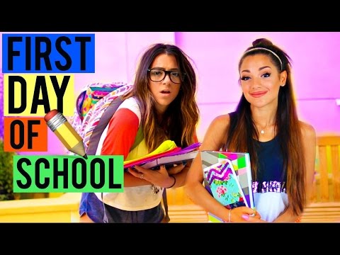 What to EXPECT on the First Day of School! BACK TO SCHOOL 2015! Niki and Gabi - UCuVHOs0H5hvAHGr8O4yIBNQ