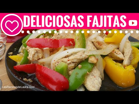 Fajitas de Pollo Receta Fácil y Saludable Fajitas Recipe - UCbtJ9-FGxyT76V5ebEDNhgg