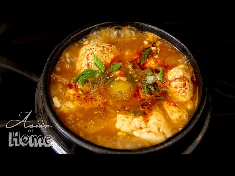 Asian at Home | Silken Tofu Soup (Soondubu Jjigae) - UCIvA9ZGeoR6CH2e0DZtvxzw