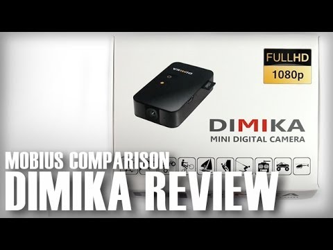 DIMIKA 1080p HD Camera Review - Mobius Comparison - UCOT48Yf56XBpT5WitpnFVrQ