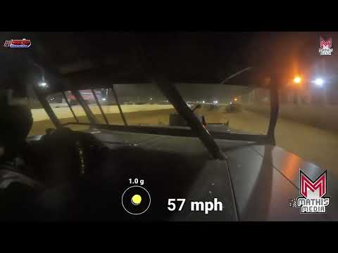 #ONE1 Talvin Hayes - USRA B-Mod - 7-3-2024 Crawford County Speedway - In Car Camera - dirt track racing video image