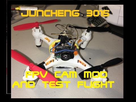 JUNCHENG 3015 Mini Drone - FPV CAM MOD And Test Flight - UCU33TAvzA-wgPMgcrdMVIdg