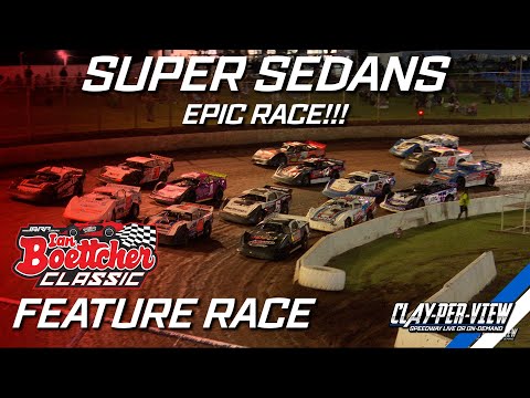 Super Sedans | Ian Boettcher Classic - Toowoomba - 31st Dec 2024 | Clay-Per-View - dirt track racing video image