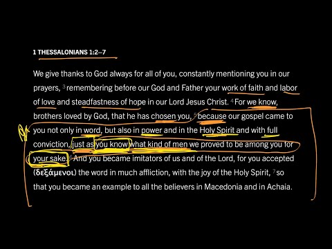 What Kind of Conduct Validates the Gospel? 1 Thessalonians 1:27, Part 5