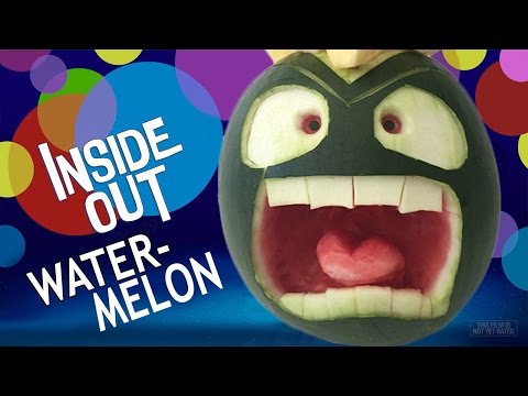 INSIDE OUT WATERMELON CARVING ANGER How To Cook That Reardon - UCsP7Bpw36J666Fct5M8u-ZA