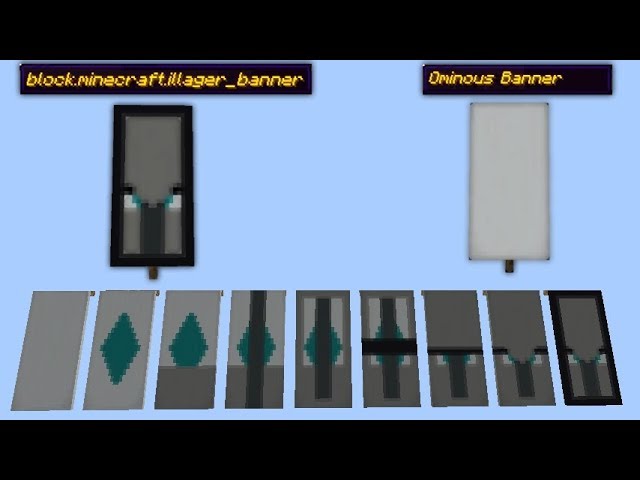 How to Get and Craft Ominous and Ilager Banners in Minecraft