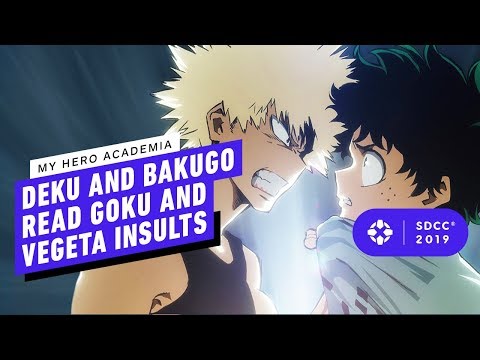 My Hero Academia’s Deku and Bakugo Read Goku and Vegeta Insults - Comic Con 2019 - UCKy1dAqELo0zrOtPkf0eTMw