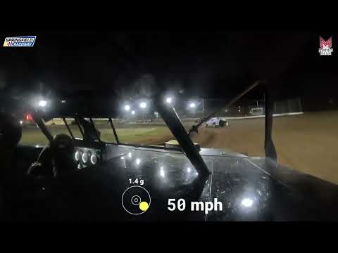 #21k Sam Keller - Midwest Mod - 6-25-2024 Springfield Raceway - In Car Camera - dirt track racing video image