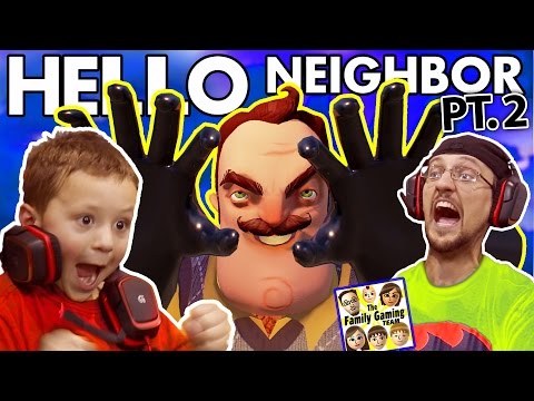 WE SCARED OUR BLIND NEIGHBOR!?  FGTEEV Scary Hello Neighbor Kids Horror Game Part 2 (Alpha 2 Update) - UCC-RHF_77zQdKcA75hr5oTQ