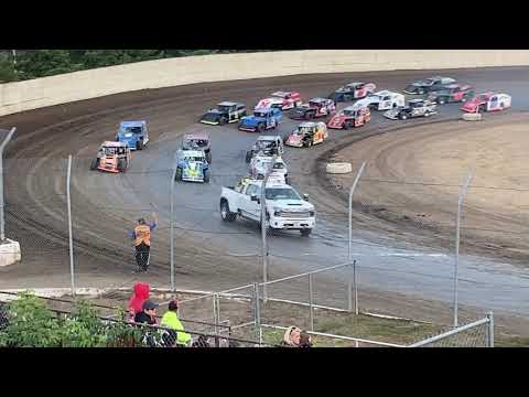 Grays Harbor Raceway - IMCA Modifieds Night #2 of the 24th Annual Modified Nationals (Mains) 7/15/23 - dirt track racing video image