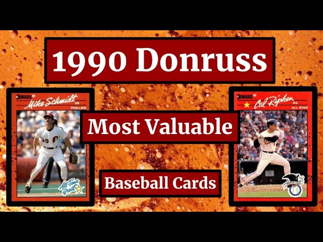 Which Donruss Baseball Cards Are Worth Money?