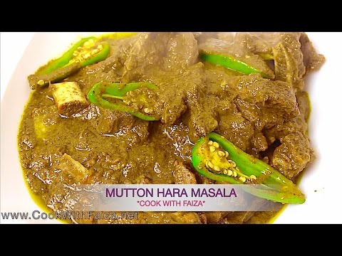 MUTTON HARA MASALA - مٹن ہرا مصالہ - मटन हरा मसाला *COOK WITH FAIZA* - UCR9WXUxcp0bR9OWi5ersIHw